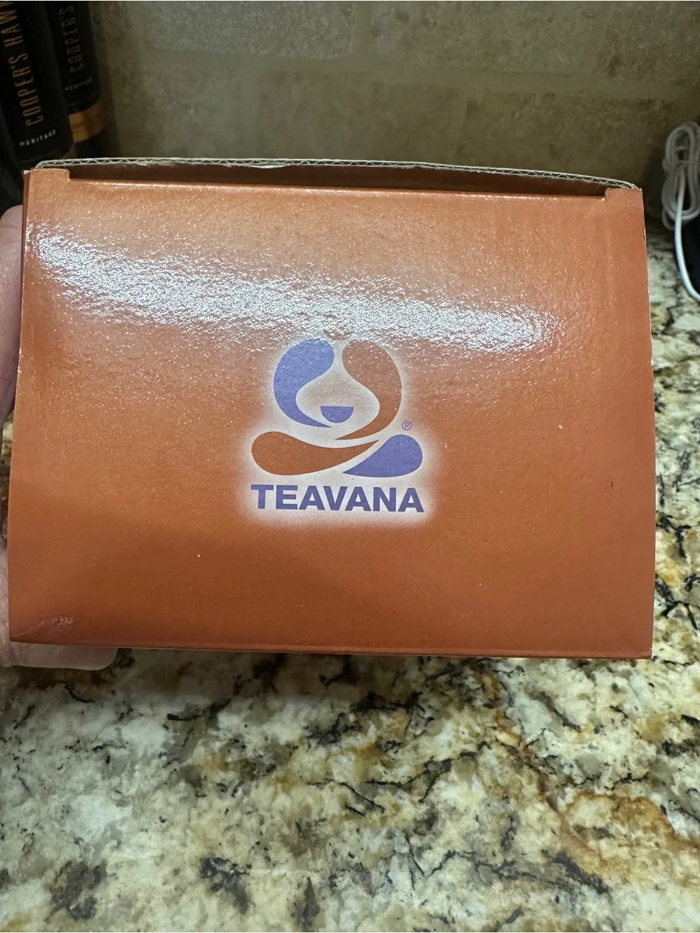 NEW in Box- Teavana Perfect Teamaker Tea Mug - Clear with Black Lid